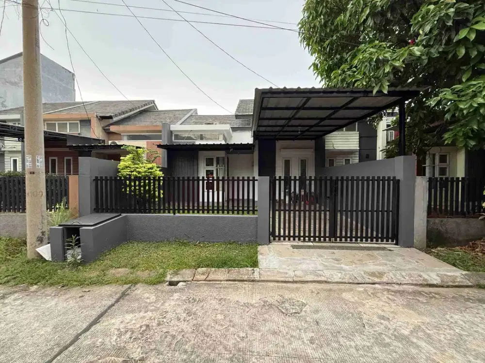 Rumah Cluster Furnished di Bukit Golf Riverside Dekat Tol Cimanggis