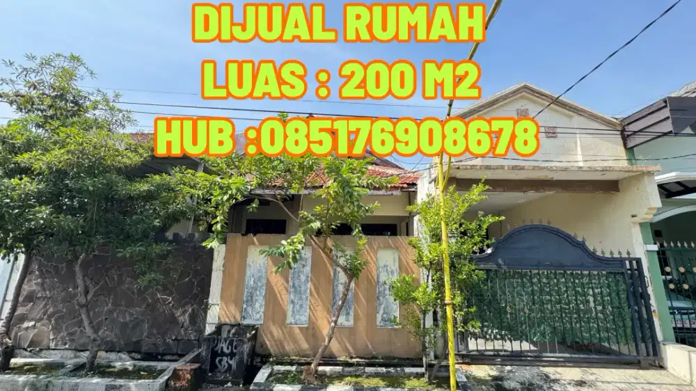 DIJUAL RUMAH ASRI