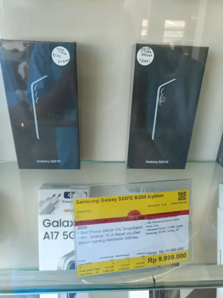 Kredit Kredivo Samsung Galaxy S25Fe Bunga 0 Tanpa Dp