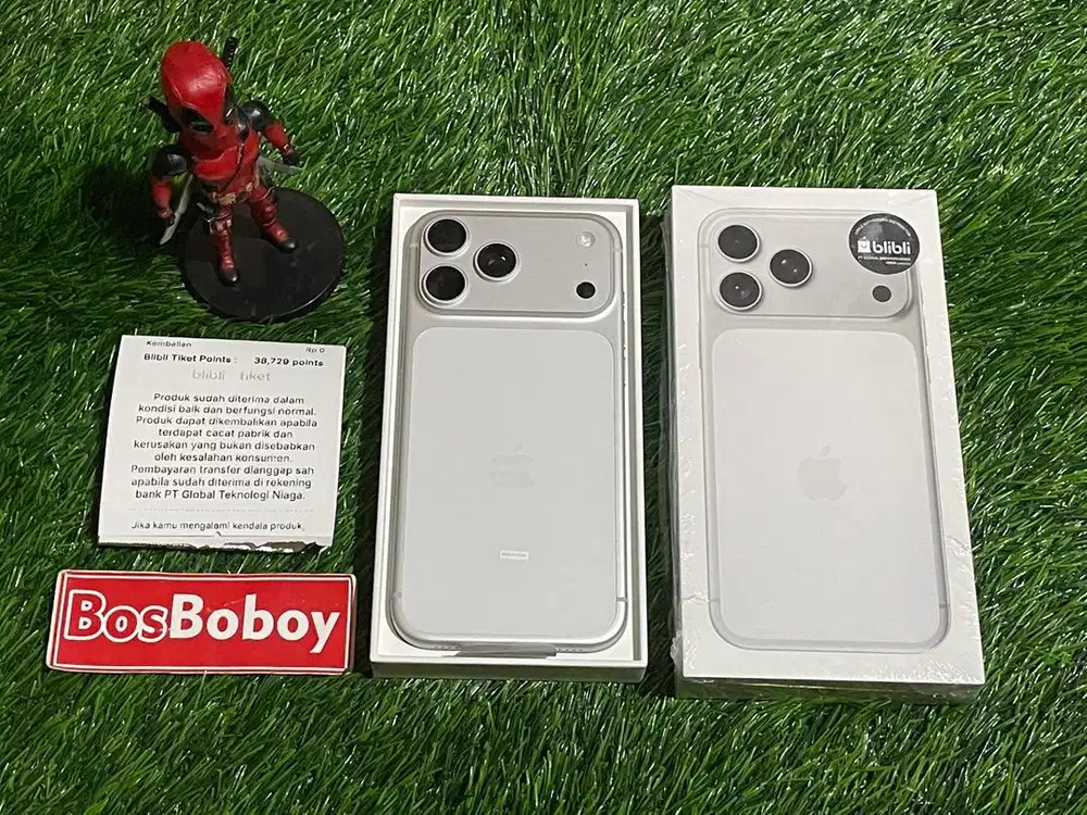 iPhone 17 Pro Max 512gb silver baru bnob garansi resmi digimap ibox
