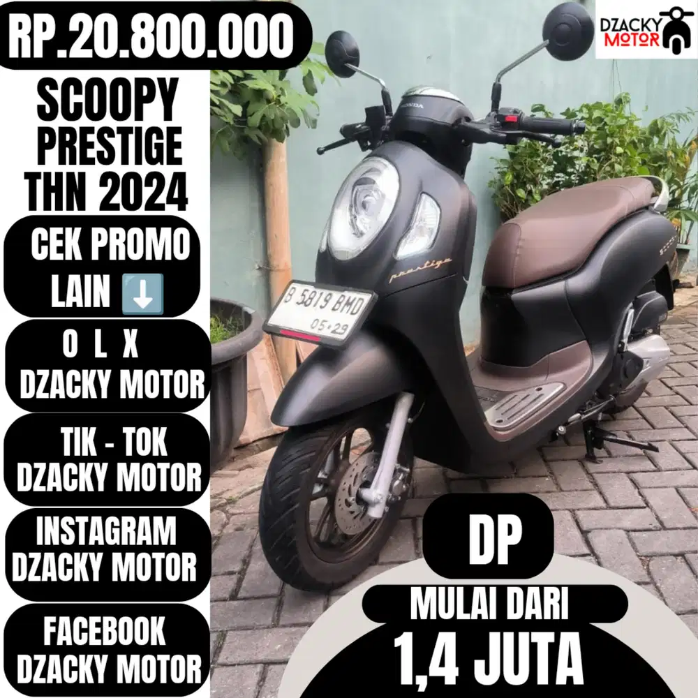 SCOOPY PRESTIGE 2024 SECOND LIKE NEW
