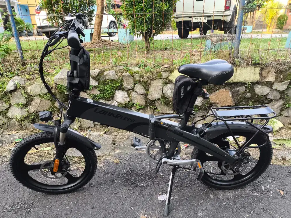 Sepeda e-bike Lankeleisi G660 second normal tinggal pakai original