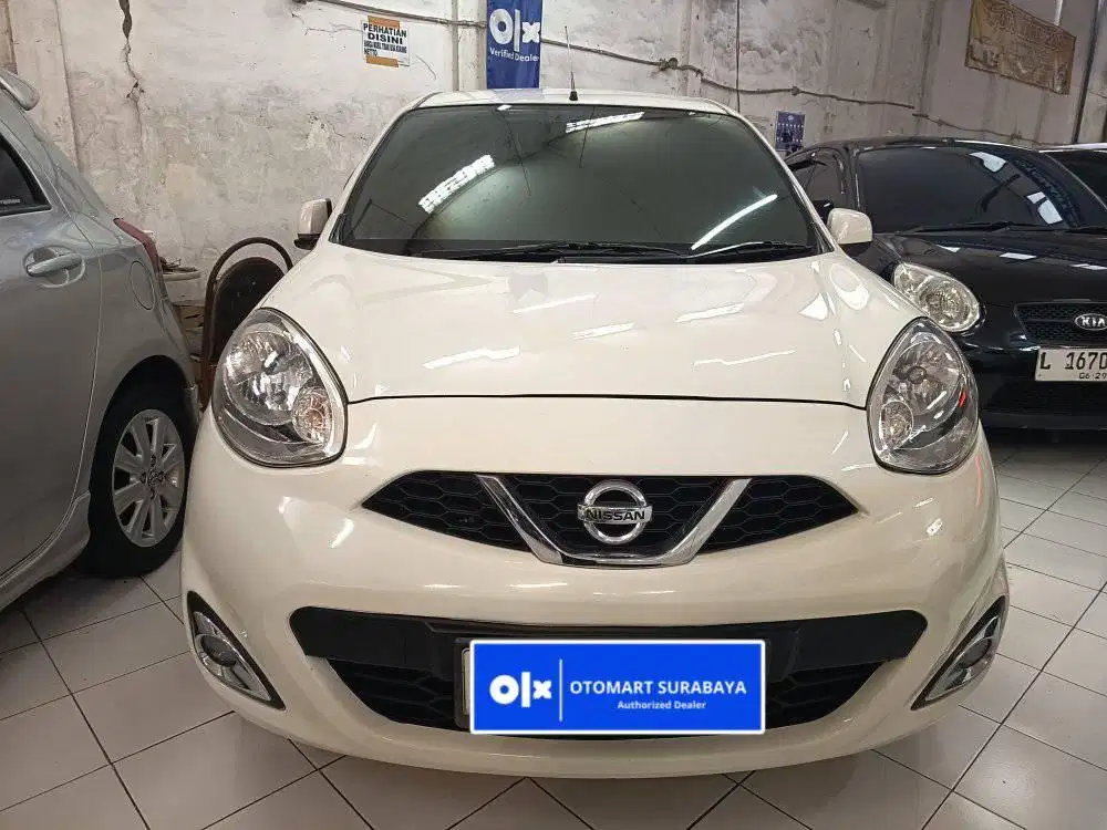 NISSAN 2015 MARCH 1.2 M/T PUTIH ISTIMEWAH OTOMART 286 KENJERAN