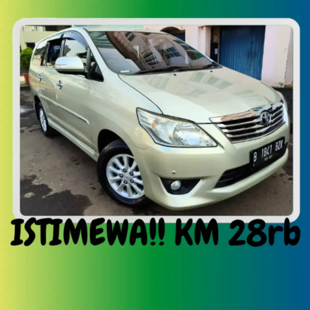 ANTIKK! KM28rb INNOVA V MT 2012 Toyota Kijang Inova Inopa V Manual