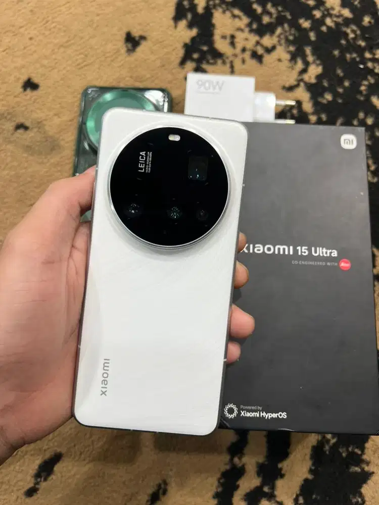 Xiaomi 15 ultra 16/512 fullset mulus original