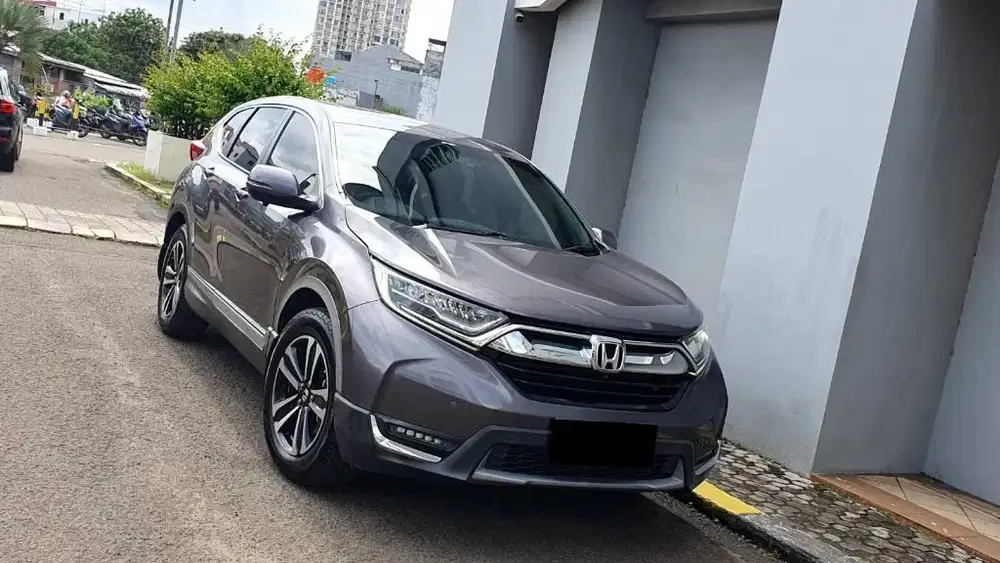 Honda CR-V CRV 1.5 Turbo Prestige AT 2018 Abu2 Low Km