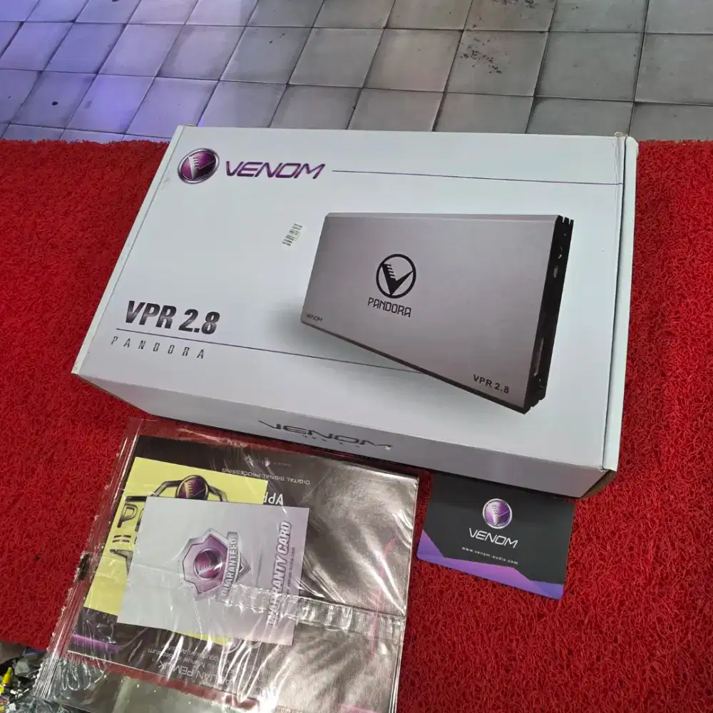 Processor VENOM PANDORA VPR 2.8 Built Power 8 Channel Out 10 Channel