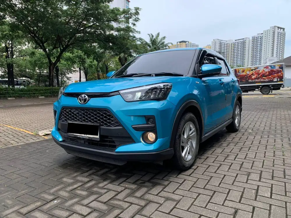 TOYOTA RAIZE G 1.2 AT MATIC 2023 BIRU KM 24RB