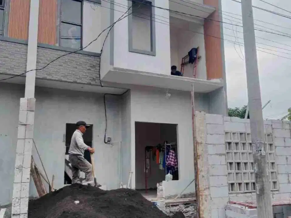 Rungkut Surabaya | Jual Rumah Baru 2Lt 60 m² Medokan Ayu BPN II Surabaya Timur RSUD Eka Candrarini UPN MERR Rivera Wiguna