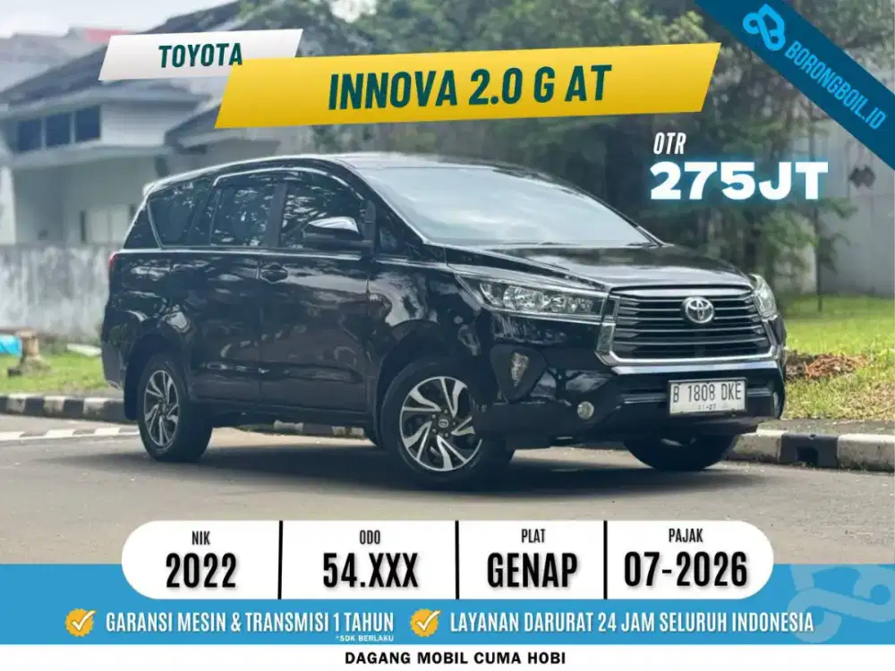 Toyota Innova Reborn 2.0 G AT 2022 | Facelift Innova