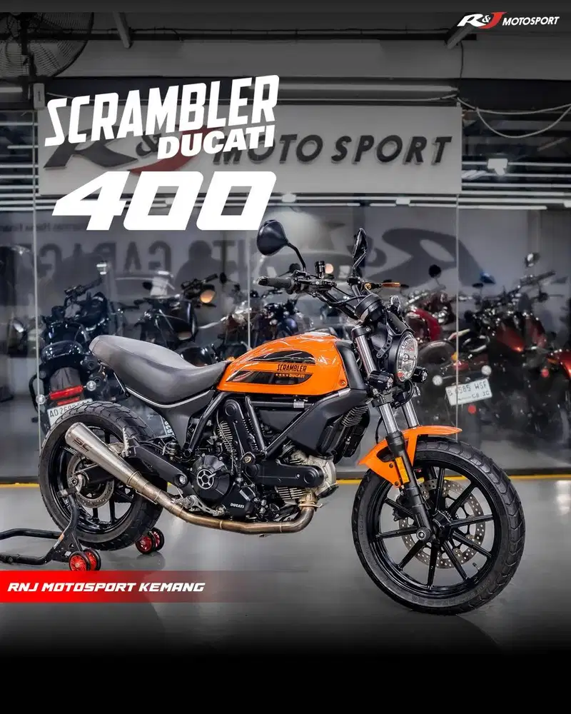 Ducati Scrambler Sixty2  Nik 2018 Knalpot SC Project Odo 17.000