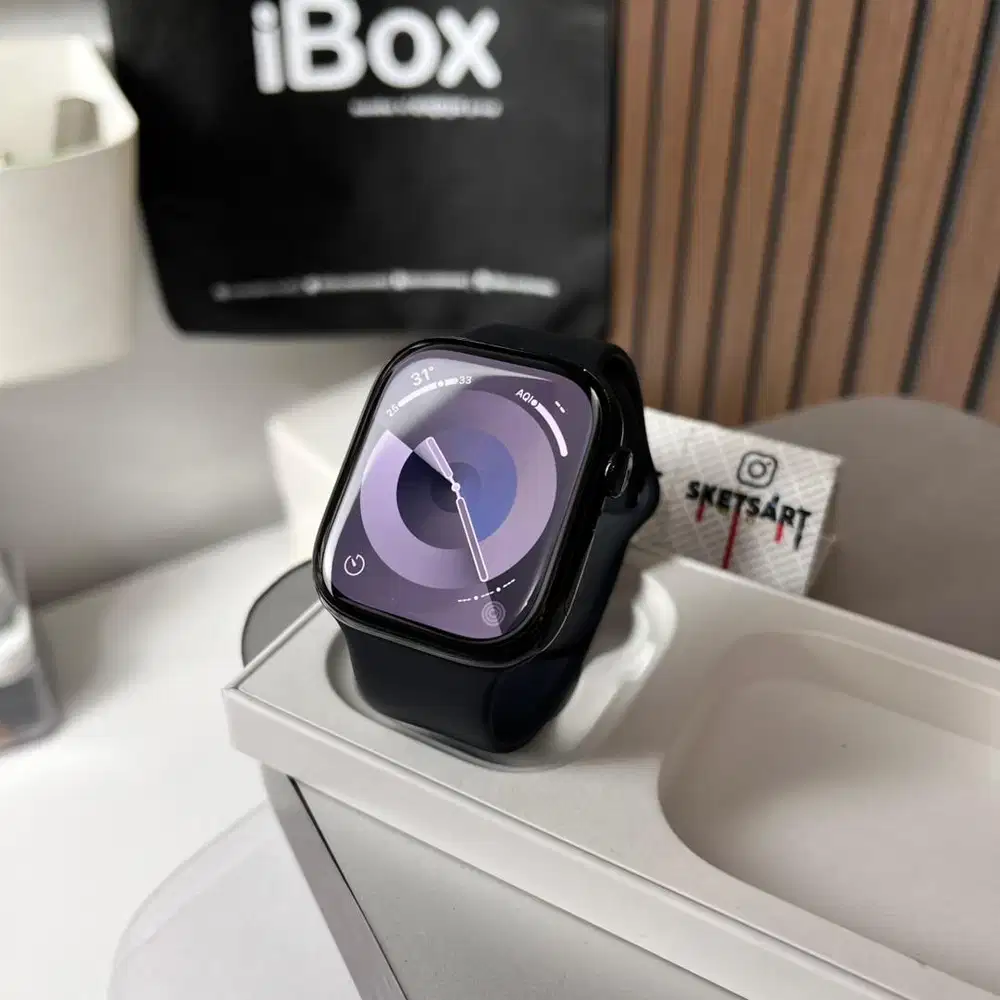 Apple Watch Series 10 46mm Jet Black iBox iwatch Battery Health 96%