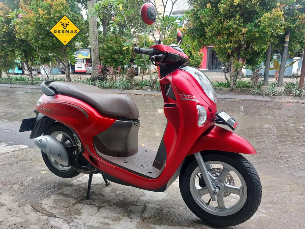 (DP 800 Rb)‼️ Honda New Scoopy Stylish Keyless Mulus 2024 Cash Kredit