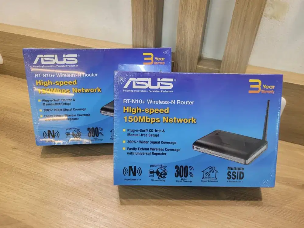 Router WiFi ASUS RT-N10+ Wireless 150Mbps – Access Point, 4 LAN Port