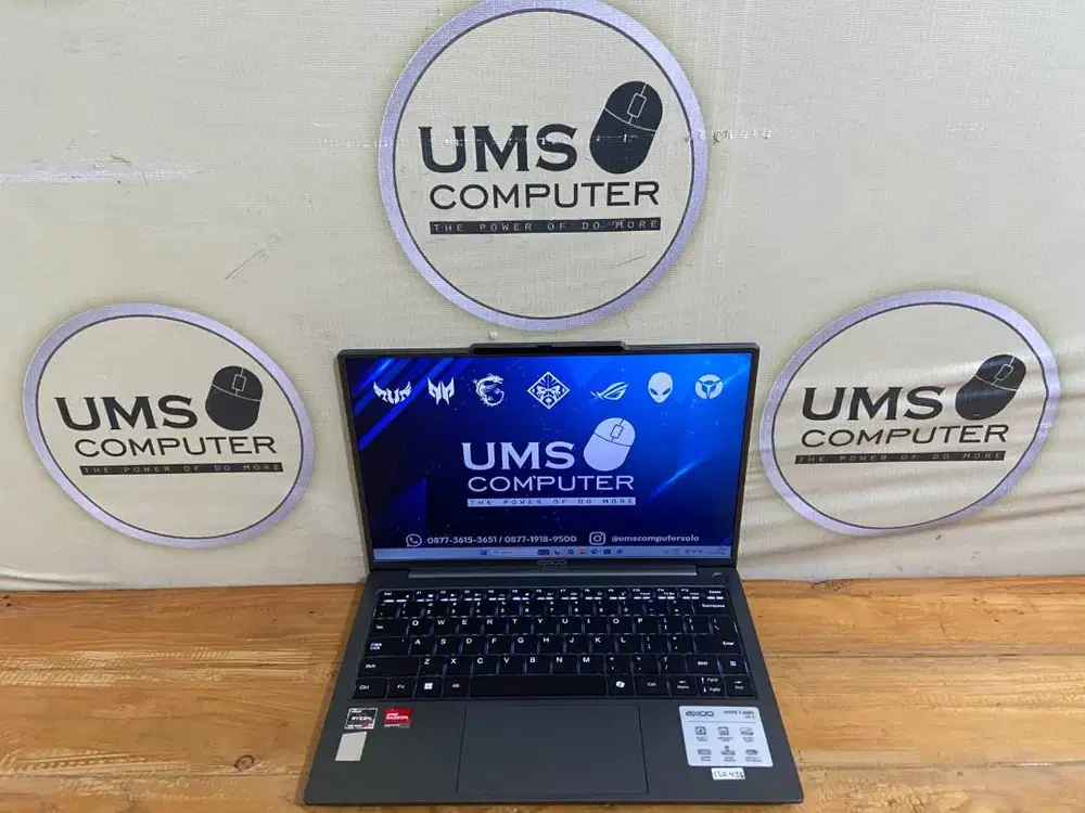 AXIOO HYPE 7 X8-2 AMD RYZEN 7 7735HS Ram 16GB SSD 512GB