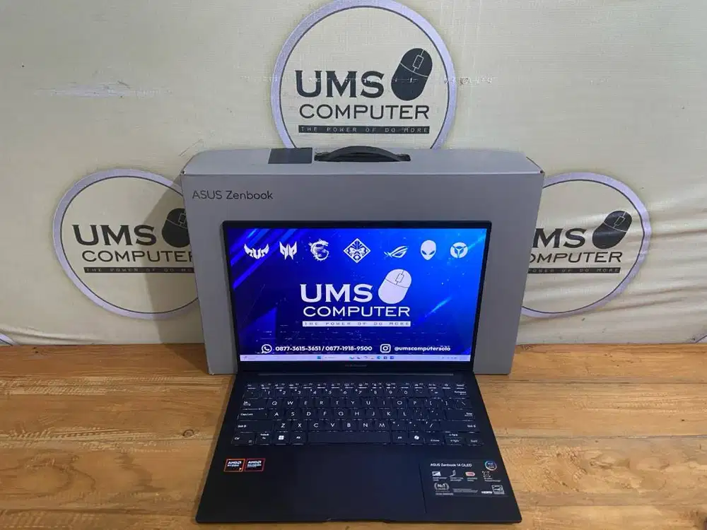 ASUS ZENBOOK UM3406H RYZEN 7 8840HS Ram 16GB SSD 512GB OLED