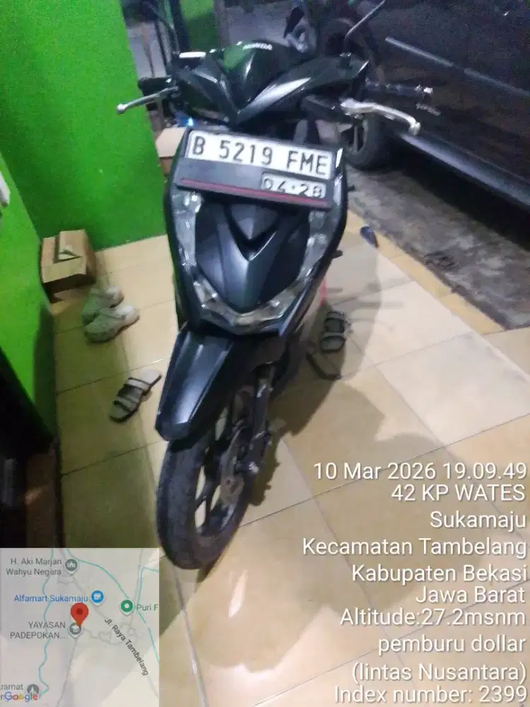 Jual motor beat masih orisinil barang bagus