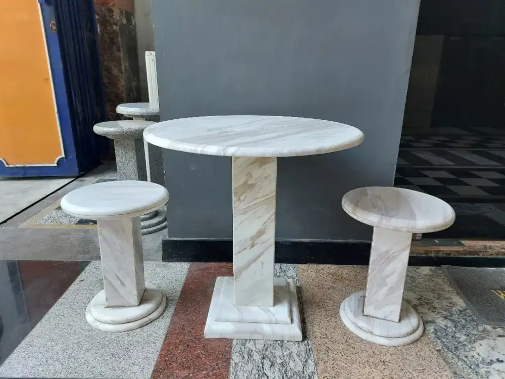 Meja Santai Marmer Import Volacas