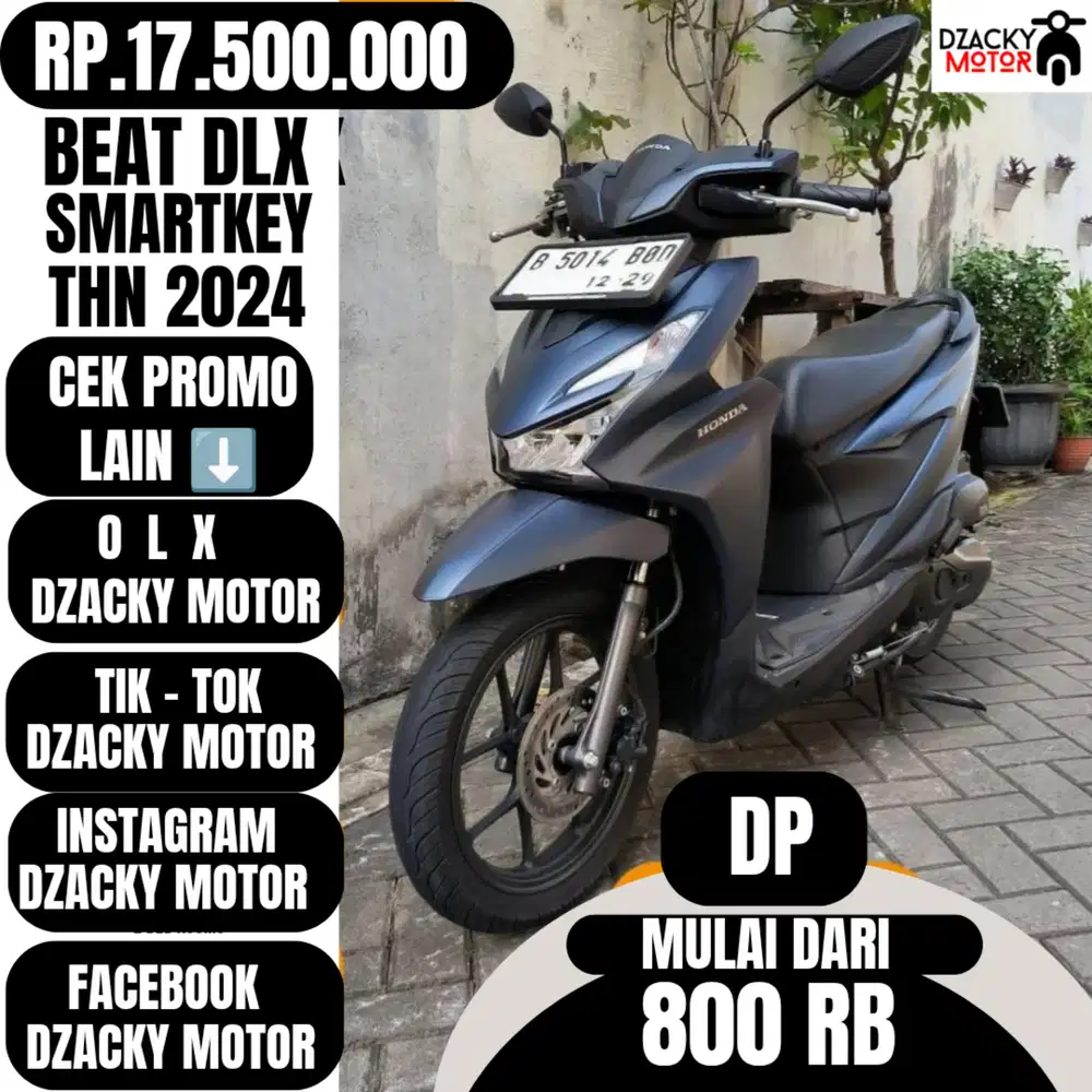 BEAT DELUXE SMARTKEY 2024 SECOND LIKE NEW