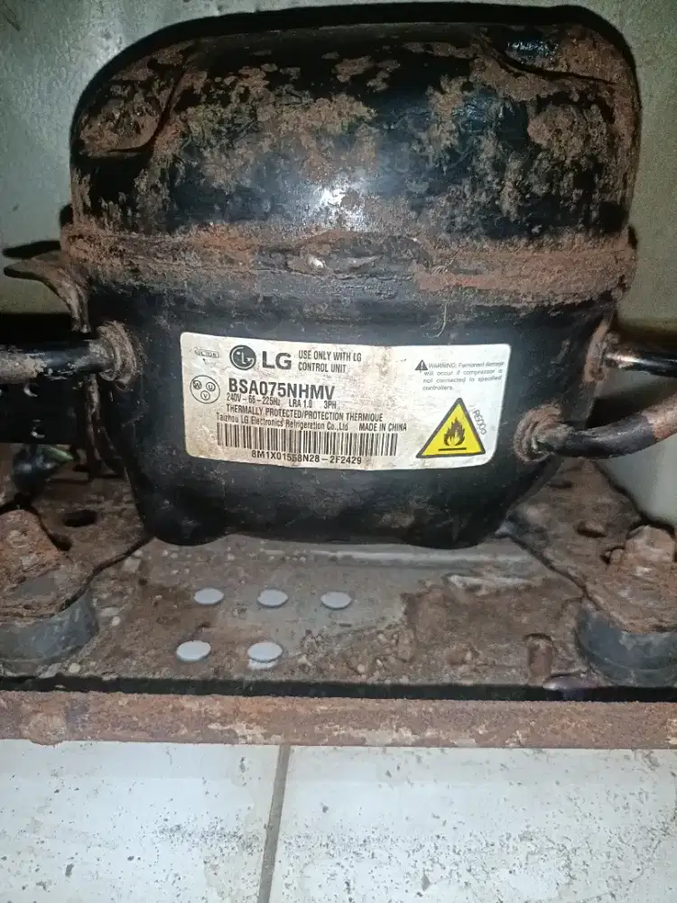 Paket kompresor + modul kulkas LG inverter