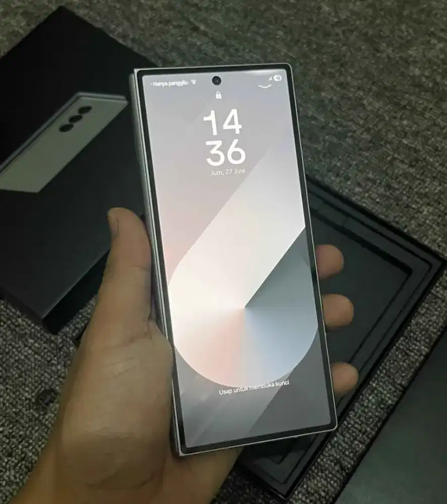 SAMSUNG Z FOLD 6 5G RAM 12/256GB ORIGINAL SEIN NORMAL FULLSHET