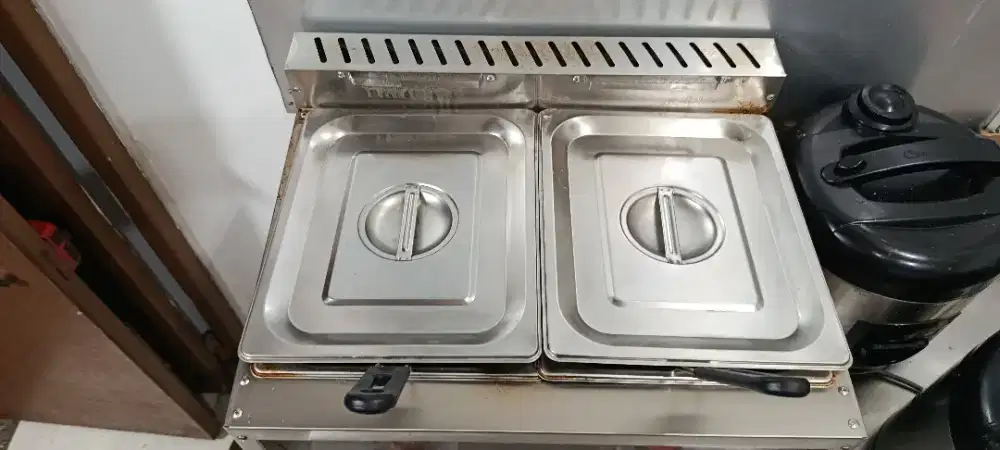 Deep fryer Gas 8+8liter