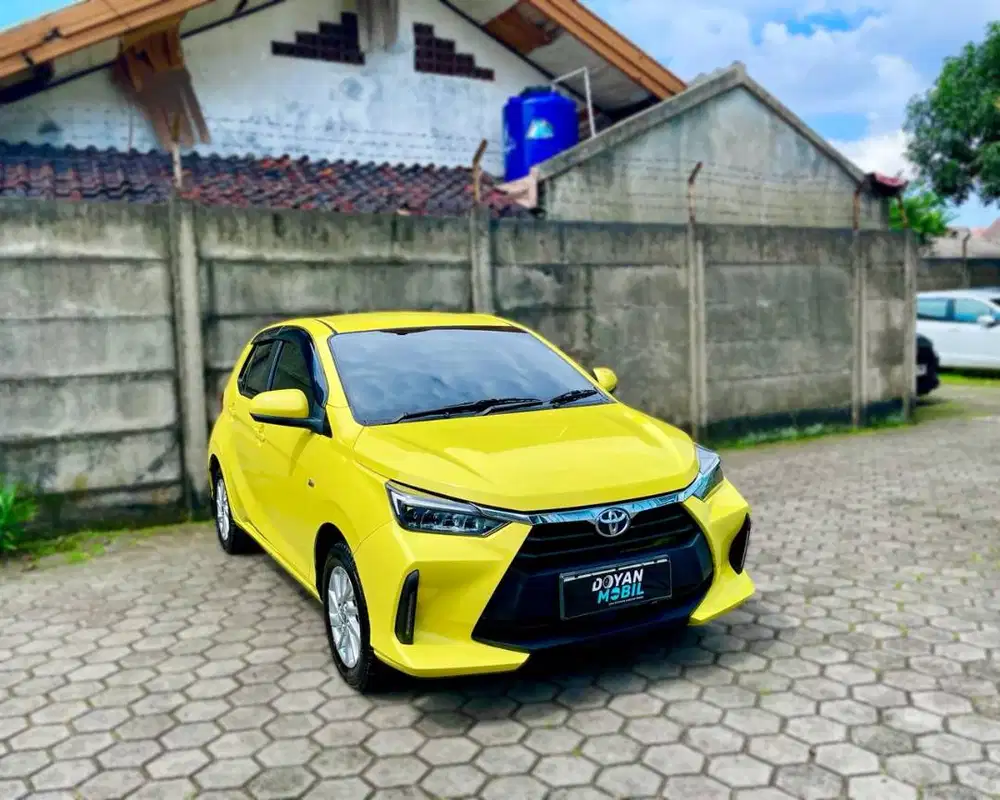 [Harga Cash] TOYOTA All New Agya G Matic 2023 - 1st Hand, KM 37k