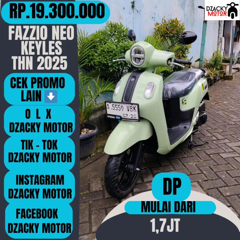 FAZZIO NEO KEYLES THN 2025 SECOND LIKE NEW