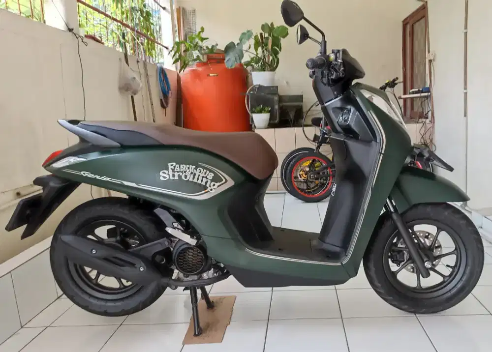 Honda genio CBS ISS tahun 2025 km 2000 ribuan