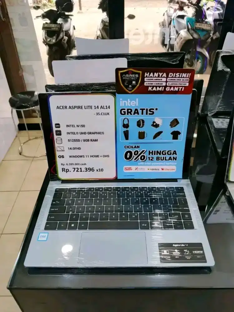 Leptop Acer aspire lite 14