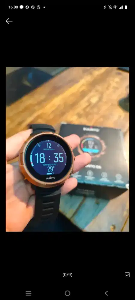 Suunto D5 second