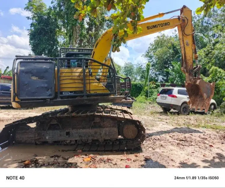 JUAL UNIT SUMITOMO EXCAVATOR SH130LF-6 TAHUN 2022 - KONDISI AS IS