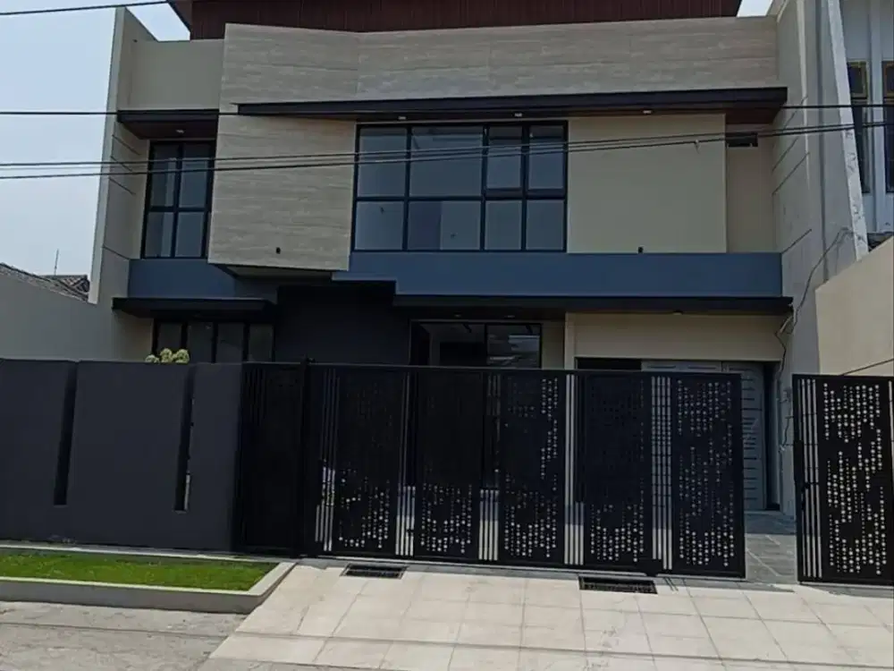 RUMAH BARU GRESS KERTAJAYA INDAH ,,ROW JALAN 3 MOBIL