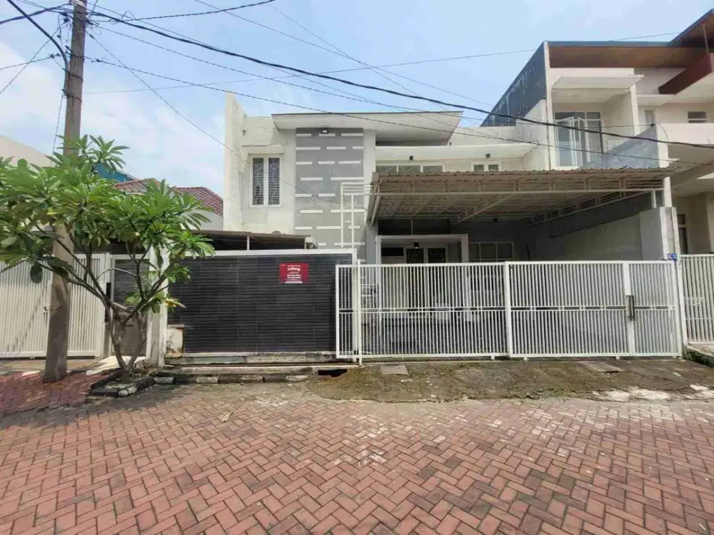 Dijual via lelang rumah di perum taman panjang jiwo . Tenggilis Mejoyo Surabaya