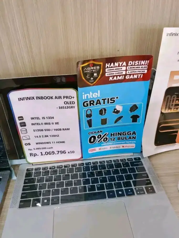 Leptop infinik inbook air pro +