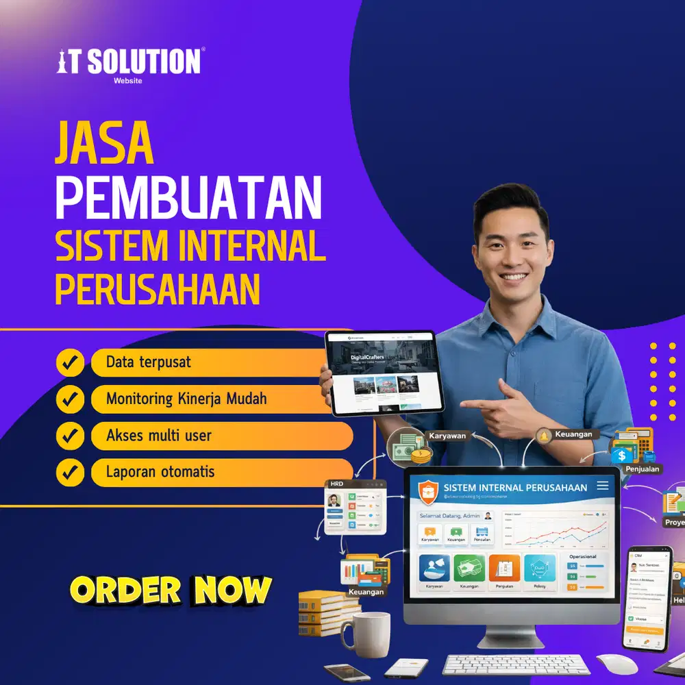 Jasa Pembuatan Sistem Internal Perusahaan – Solusi Digital Manajemen