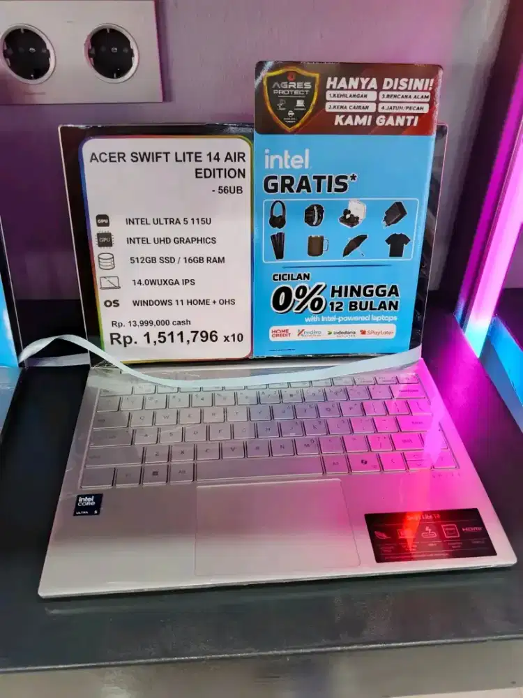 Leptop Acer Swift lite