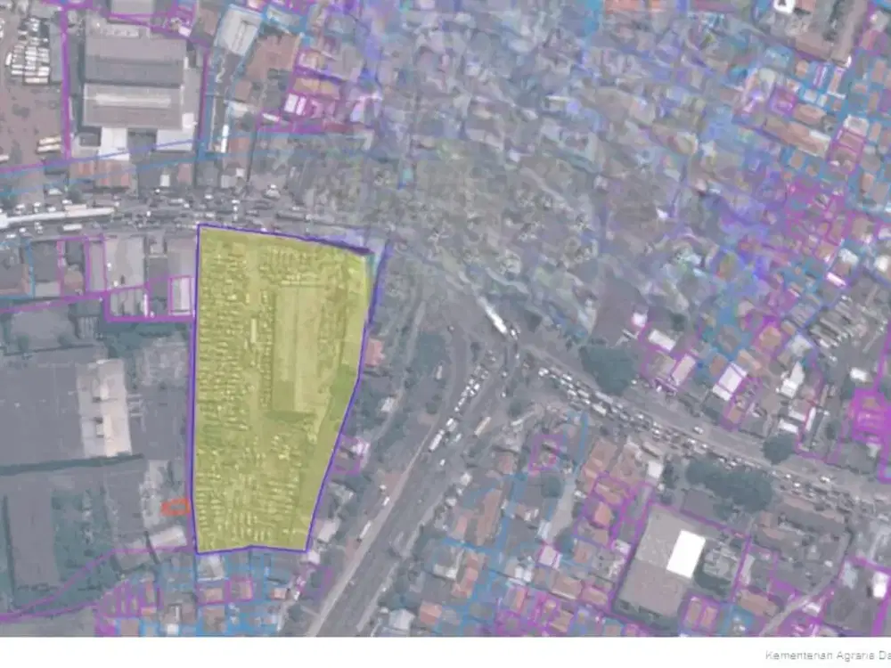 Harga 50% NJOP Gudang Hitung Tanah Strategis Murah di Jalan Raya Cakung Jakarta Timur