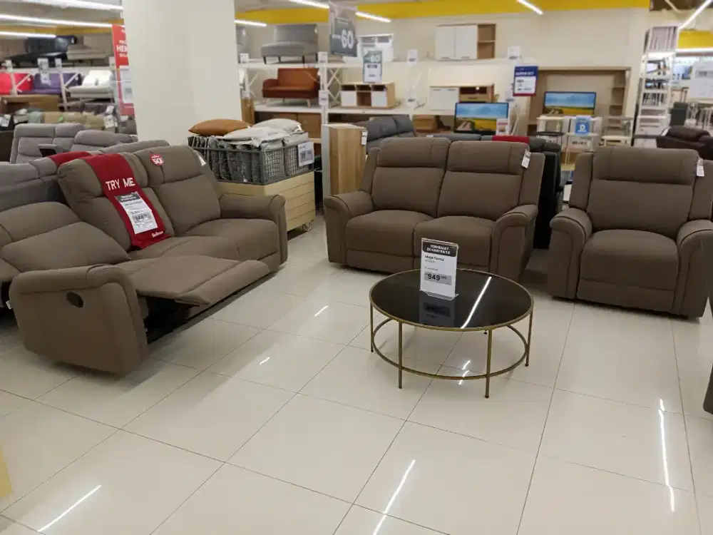 SOFA SET RECLINER