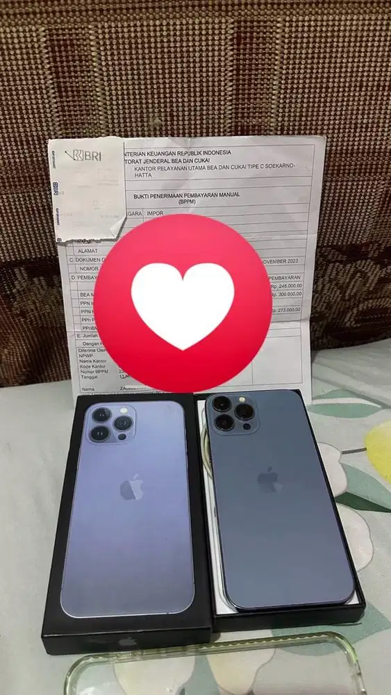 Iphone 13 promax 256 beacukai