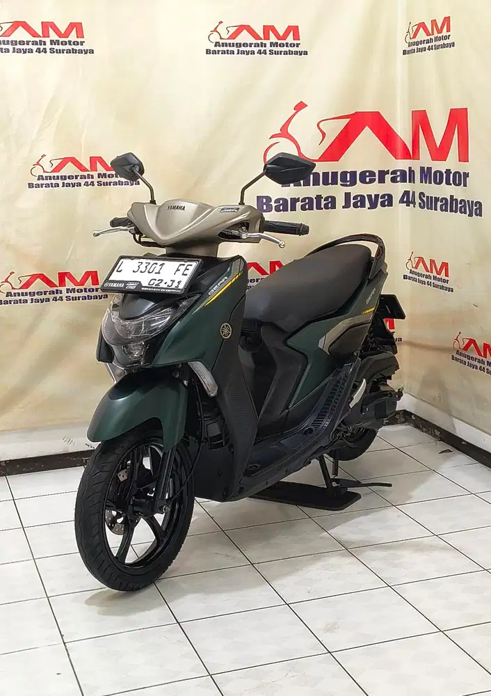Ready Yamaha Gear 125 Std Tahun 2021 Hijau Army
