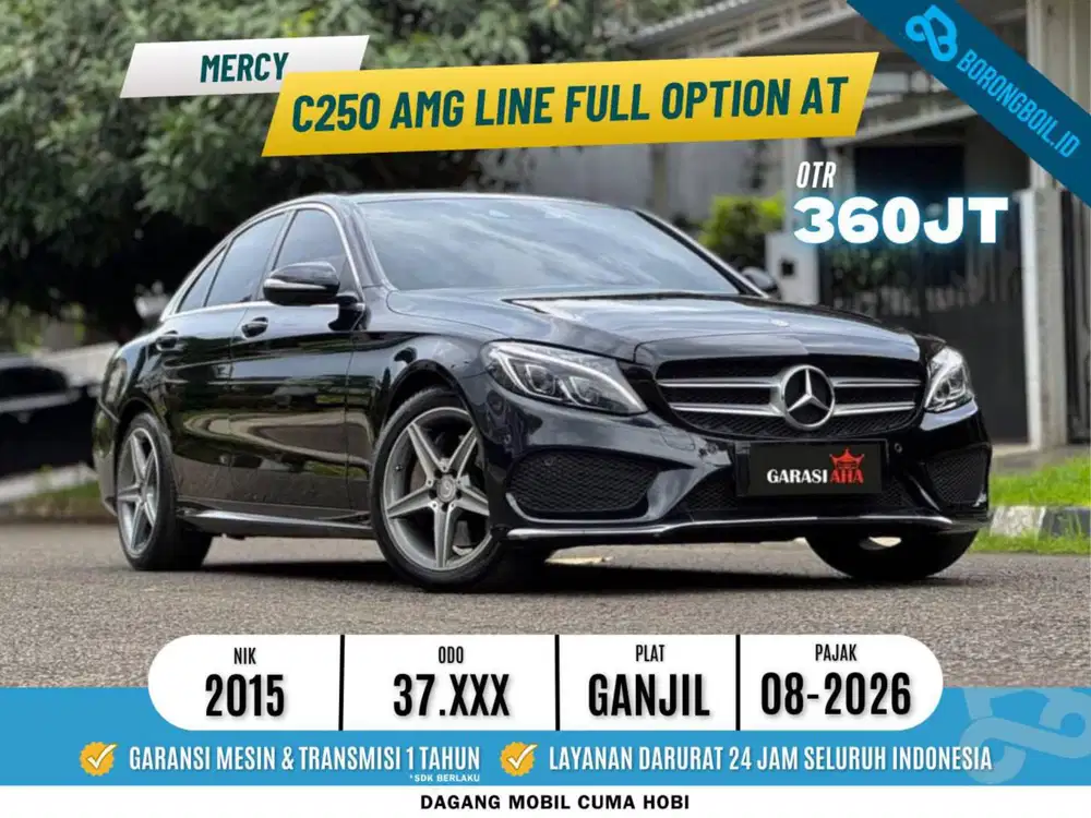 Mercy C250 AMG Full Option AT Hitam 2015 mercedes benz 2016 530i