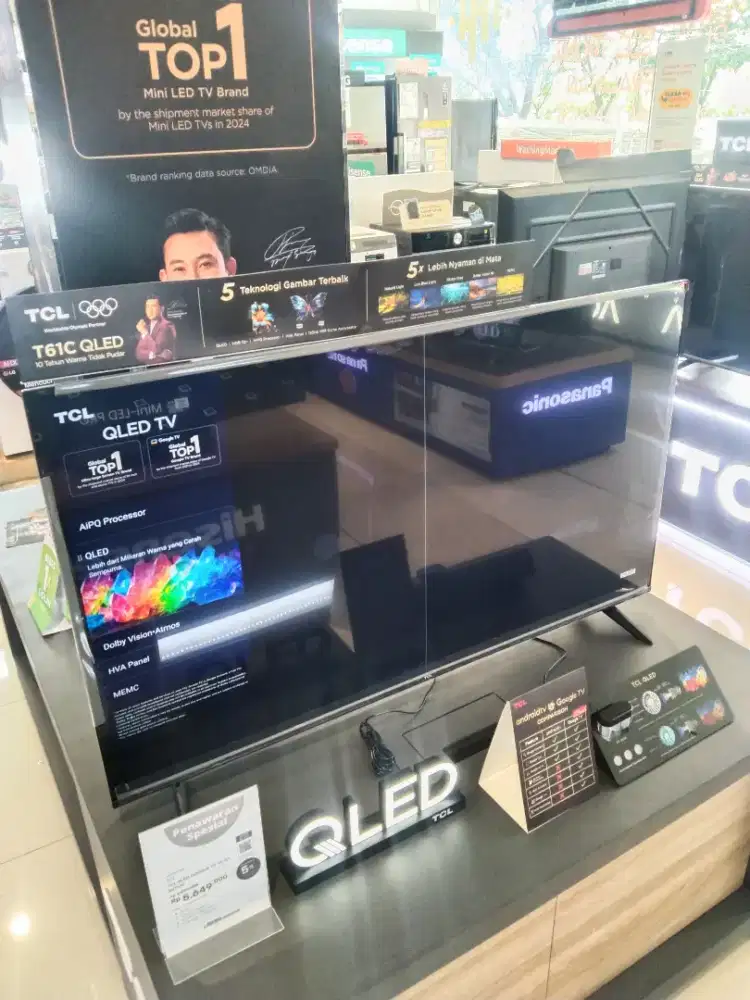 TCL QLED GOOGLE TV 4K 50
