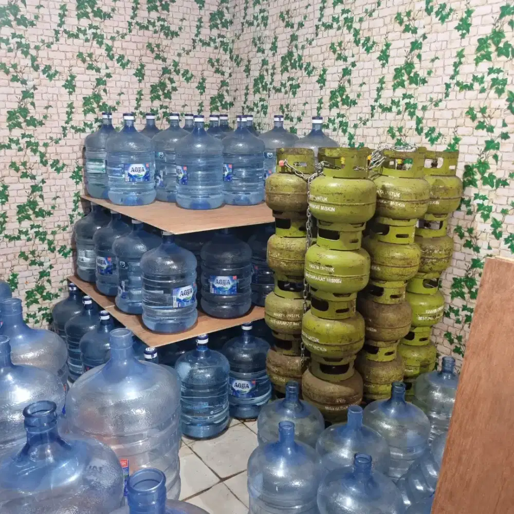 Di butuhkan sales air isi ulang dan gas