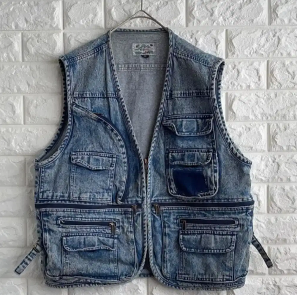 VEST JEANS style Jepang