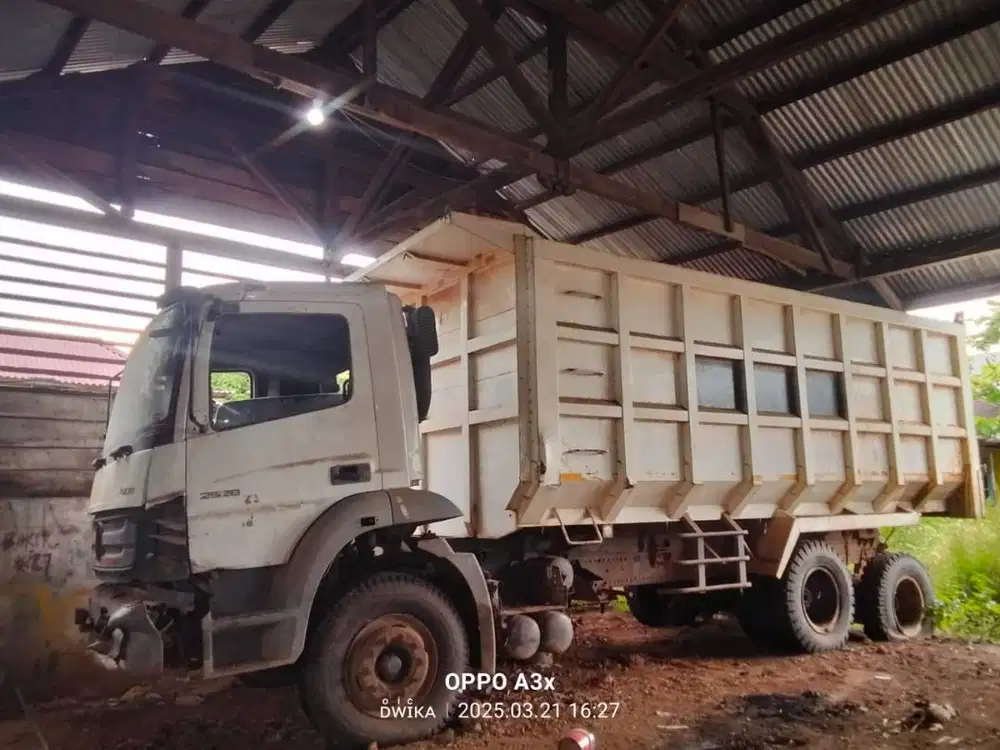 JUAL UNIT MERCEDES BENZ DUMP TRUCK AXOR TAHUN 2019 - KONDISI AS IS
