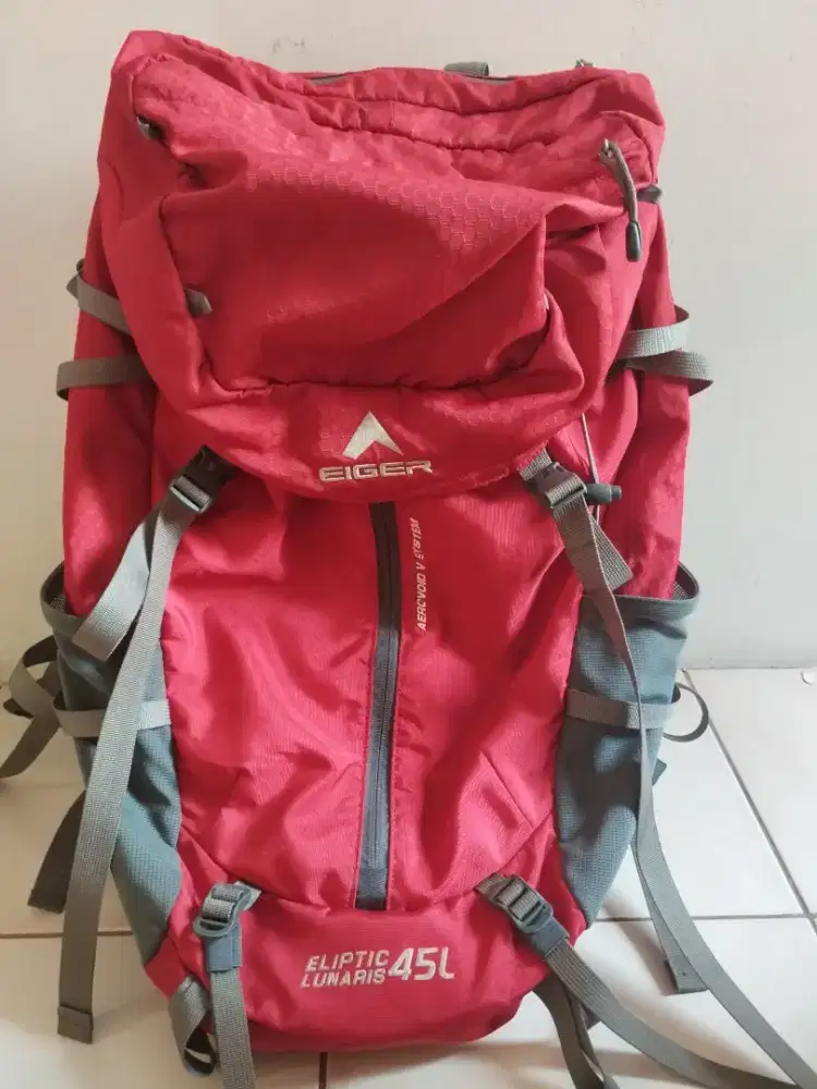 Tas eiger, elliptical lunaris 45 lt, ini woman series