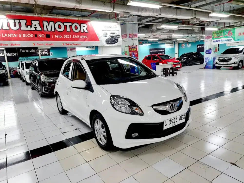 Honda Brio Satya 1.2 E CKD MT 2015 Liw Km35rb