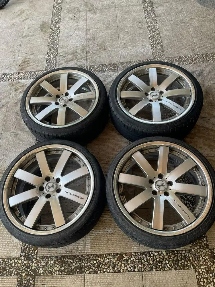 Velg : Weds Maverick 508S 20 inch Original Made in Japan.