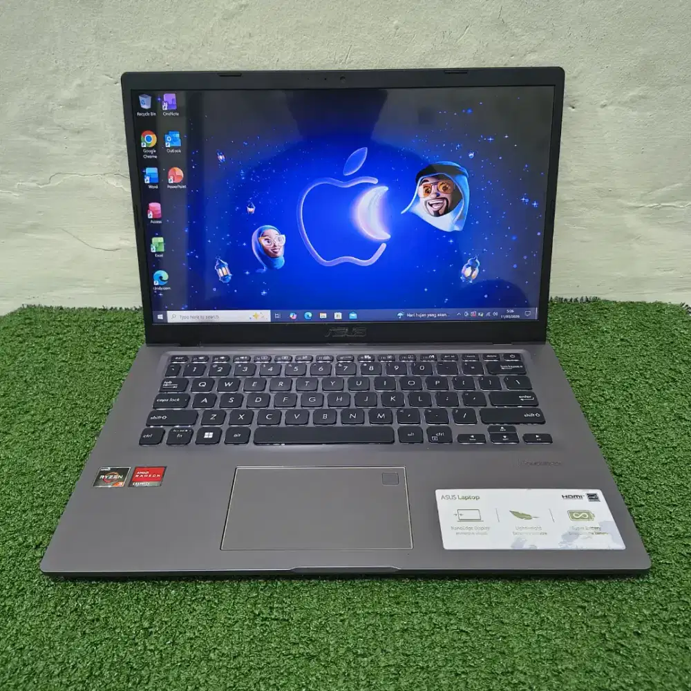Jual cepat Laptop Asus VivoBook X415DAP Ryzen 3 8/512 Key Backlit